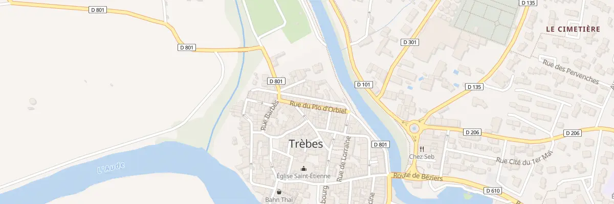 Plan du 16B Rue Plo d’Orbiel à Villarzel-Cabardès