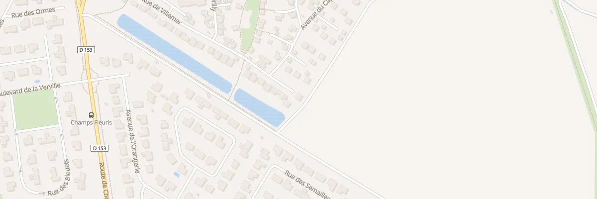 Plan du 1 Rue de Villemer à Mennecy