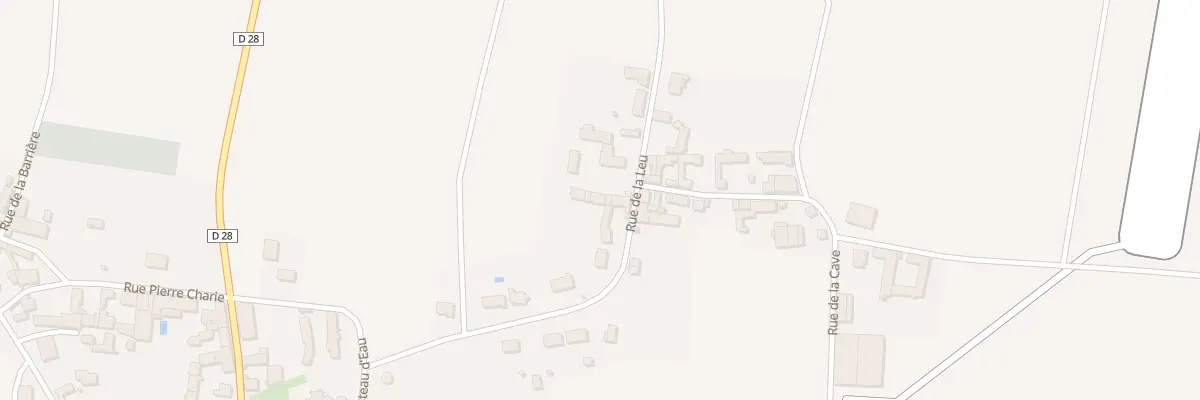 Plan du 3 La Leu à Égry