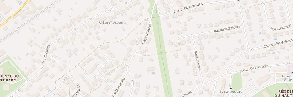 Plan du 16 Rue Jean Jaurés à Mennecy