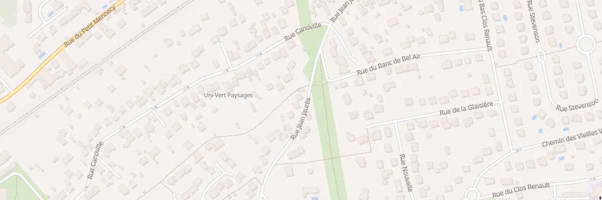 Plan du 45 Rue Jean Jaurés à Mennecy