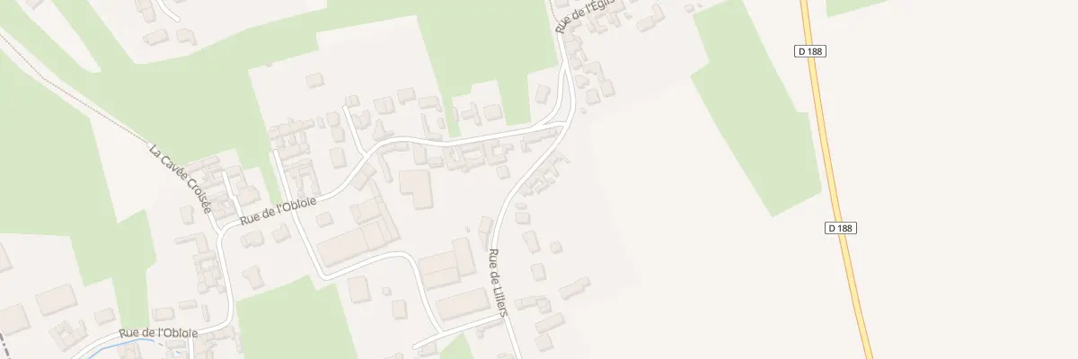 Plan du 64 Rue de Lillers à Isbergues