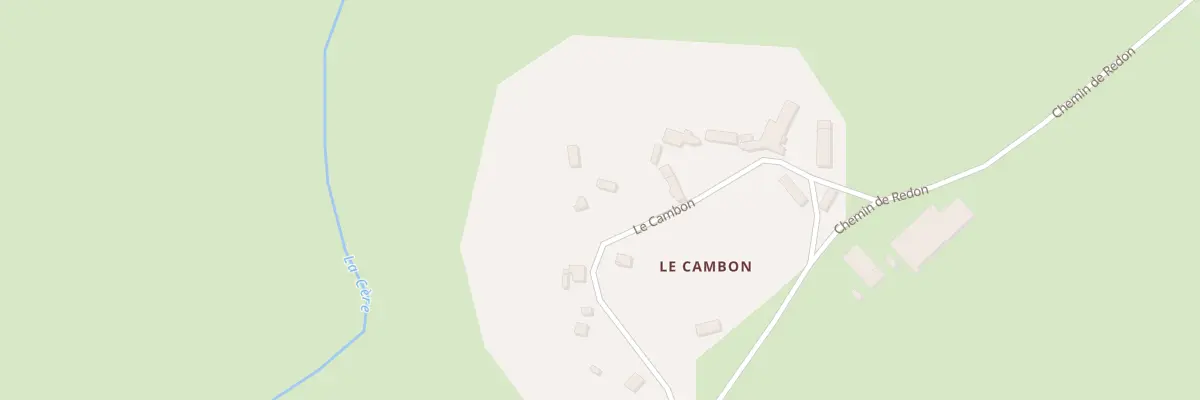 Plan du 5566 Le Cambon Ouest à Arpajon-sur-Cère