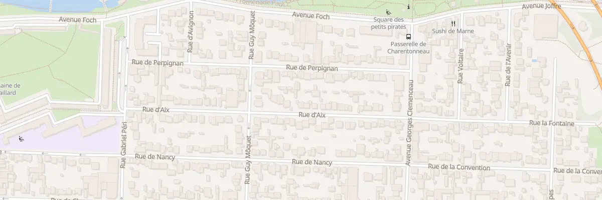 Plan du 39 Rue d’Aix à Maisons-Alfort
