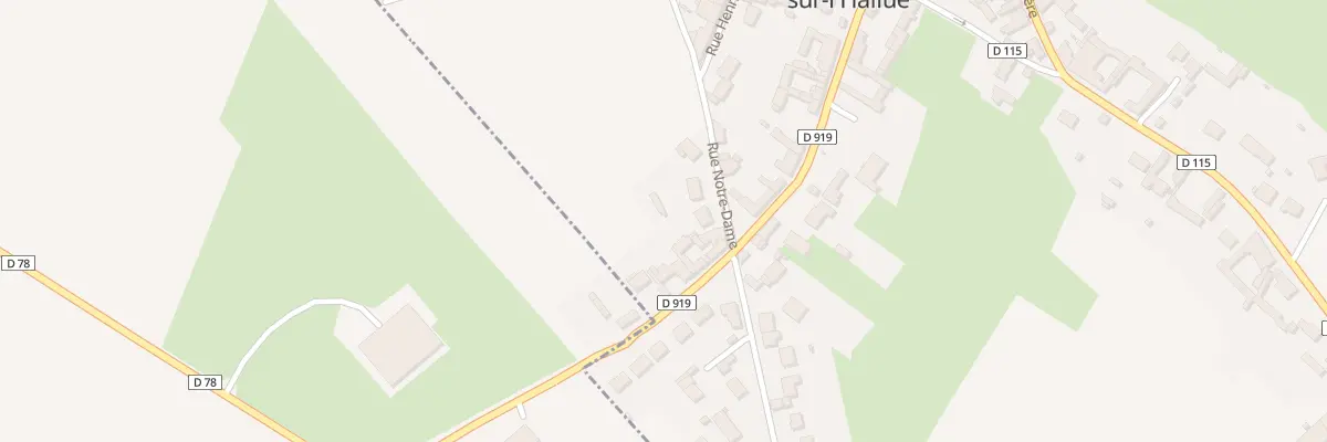Plan du 7 Rue Principale à Beaucourt-sur-l’Hallue