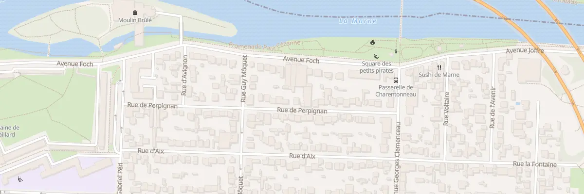 Plan du 45 Rue de Perpignan à Maisons-Alfort