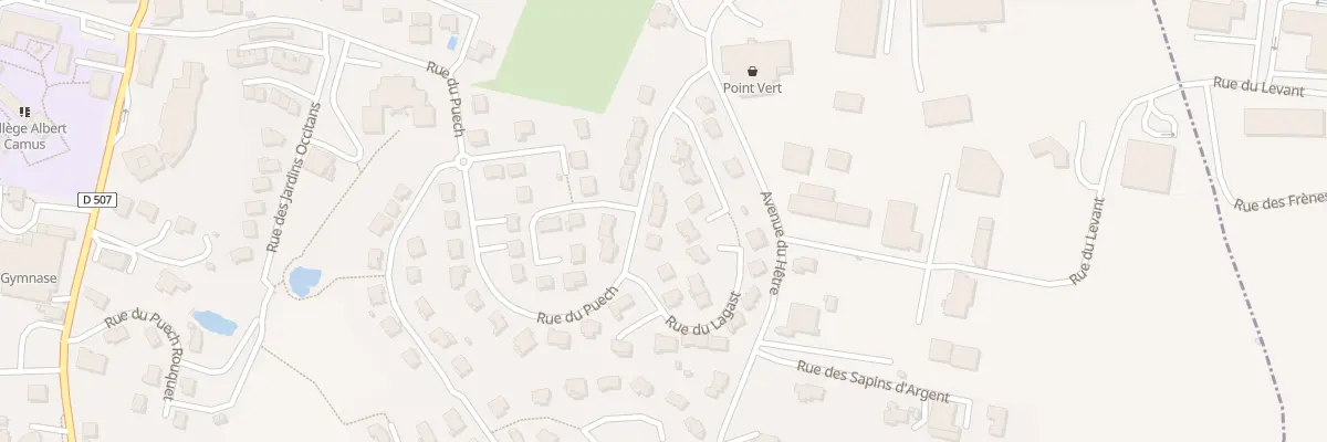 Plan du 135 Rue du Puech à Baraqueville