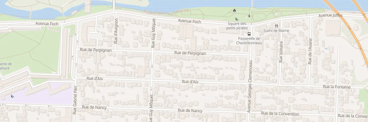 Plan du 44 Rue de Perpignan à Maisons-Alfort