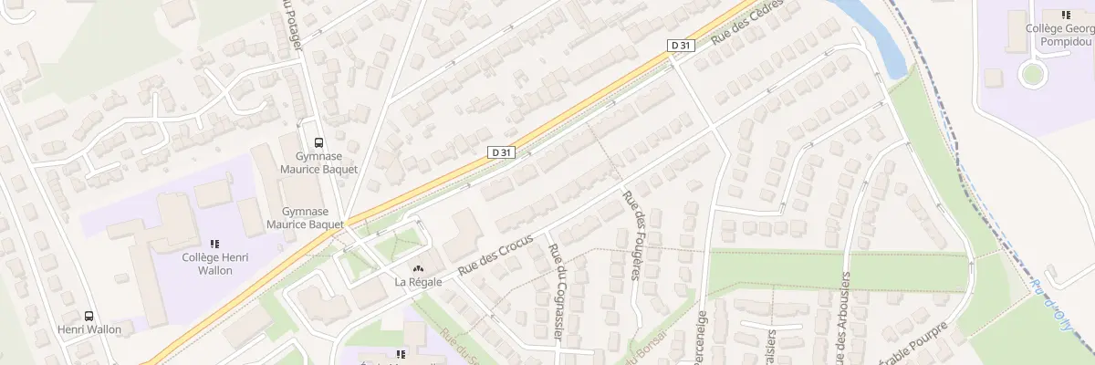 Plan du 33 Rue des Crocus à Vigneux-sur-Seine