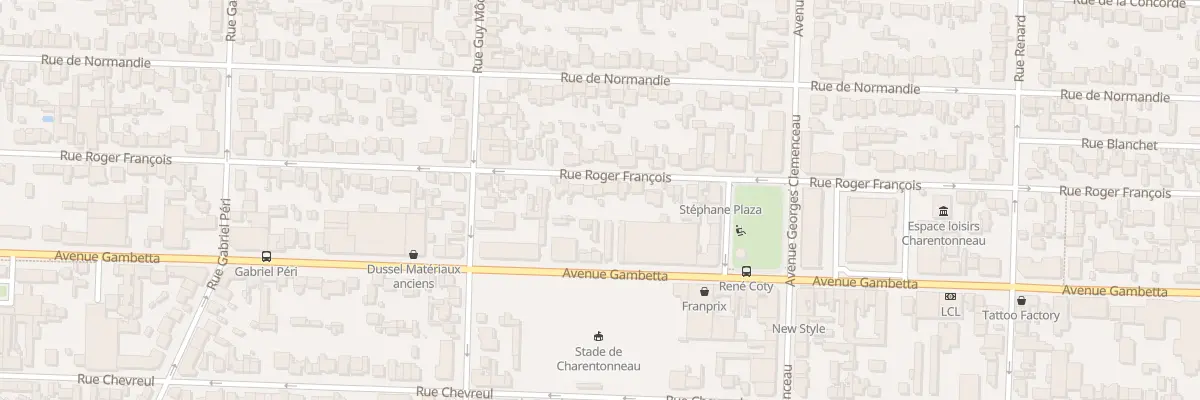 Plan du 102 Rue Roger François à Maisons-Alfort