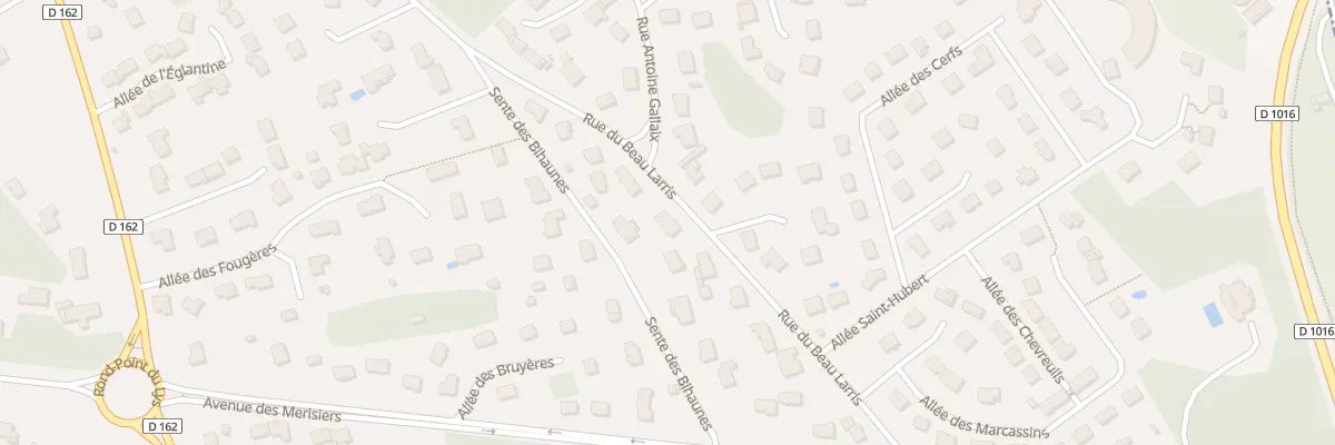 Plan du 41B Rue du Beau Larris à Lamorlaye