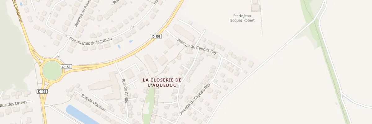 Plan du 4 Rue du Lunain à Mennecy