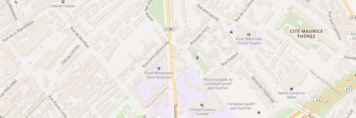 Plan du 26 Rue des Mares à Romainville