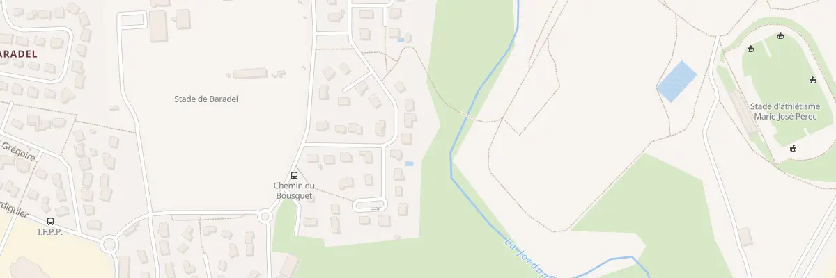 Plan du 53 Rue de Baradel à Aurillac