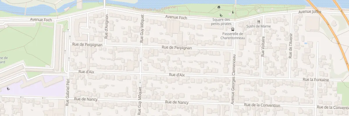 Plan du 46 Rue de Perpignan à Maisons-Alfort