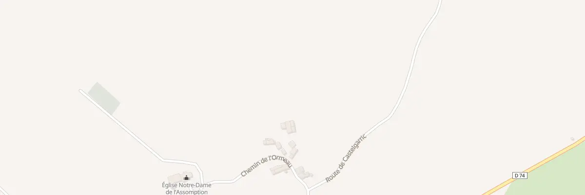 Plan du 5035 Faussergues à Faussergues