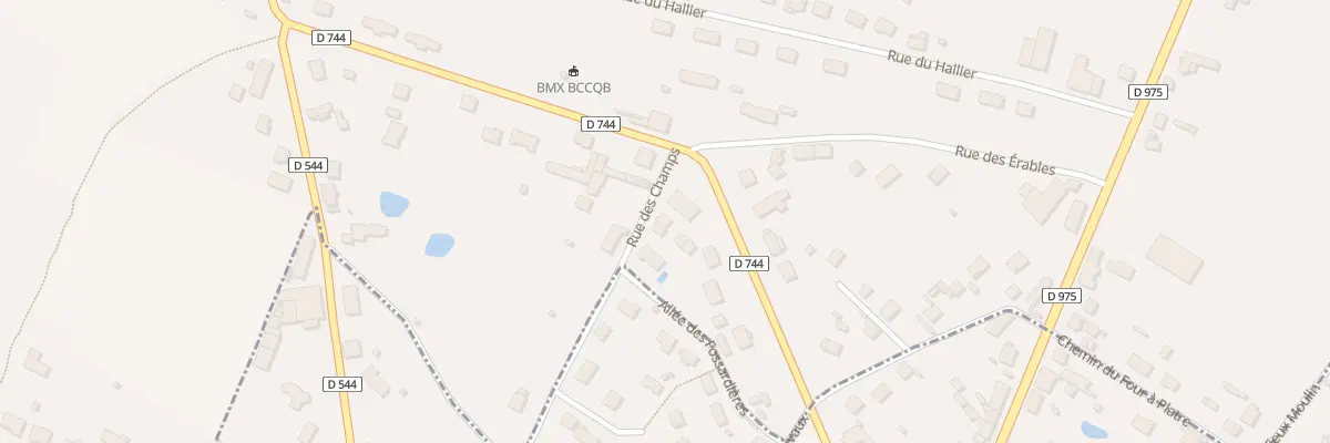 Plan du 55 Rue des Champs à Quiers-sur-Bezonde