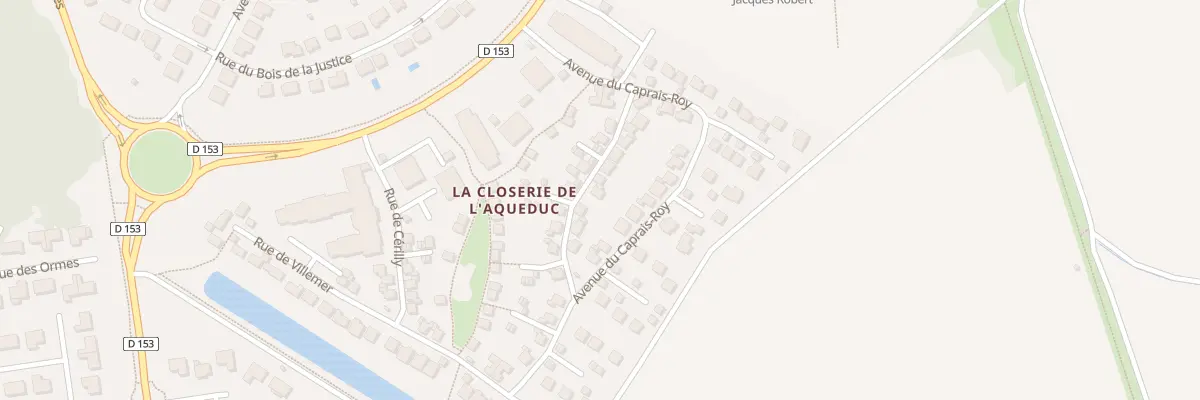 Plan du 13 Rue du Lunain à Mennecy