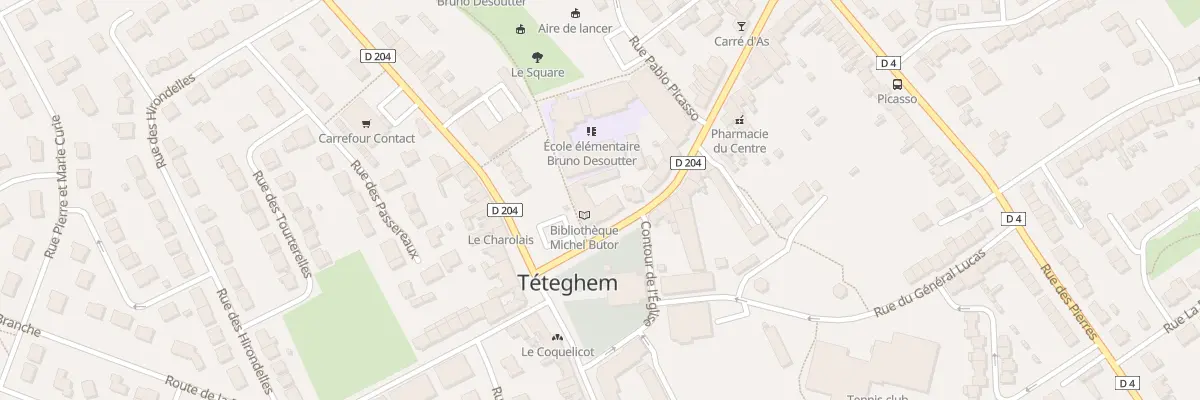 Plan du 5 Rue de la Mairie à Téteghem-Coudekerque-Village