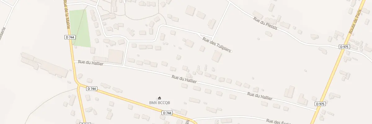 Plan du 285 Rue du Hallier à Quiers-sur-Bezonde