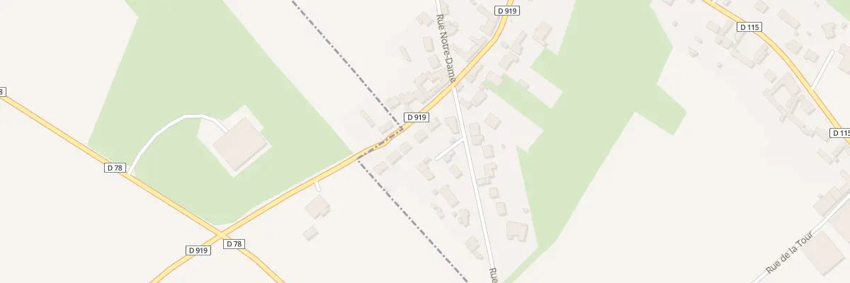 Plan du 8 Rue Principale à Beaucourt-sur-l’Hallue