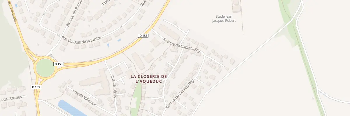 Plan du 2 Rue du Lunain à Mennecy