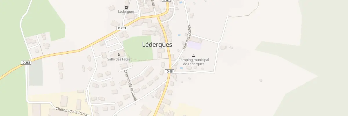 Plan du 5131 Ledergues à Lédergues