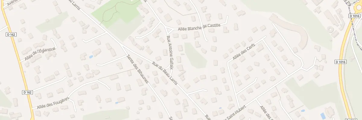 Plan du 4 Rue Antoine de Gallaix à Lamorlaye