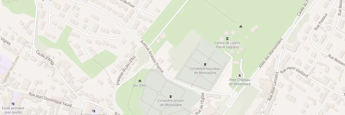 Plan du 3 Av Anatole France à Montataire