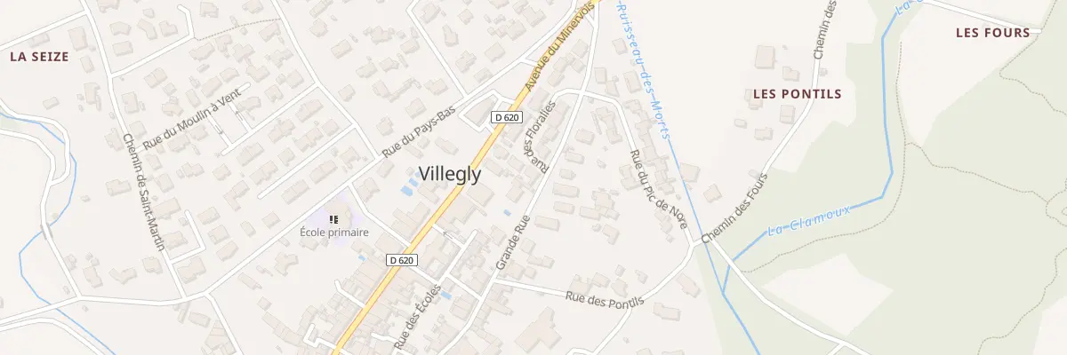 Plan du 18 Rue des Floralies à Villegly