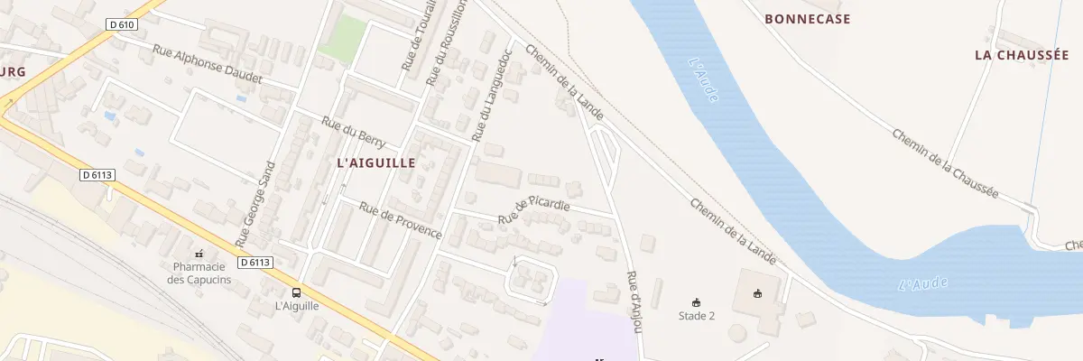 Plan du 3 Rue de Picardie à Trèbes