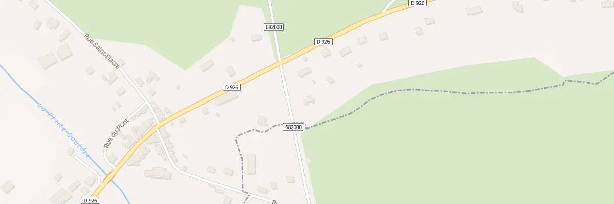 Plan du 20 Rue du Fbg d’Alsace à La Chapelle-d’Angillon