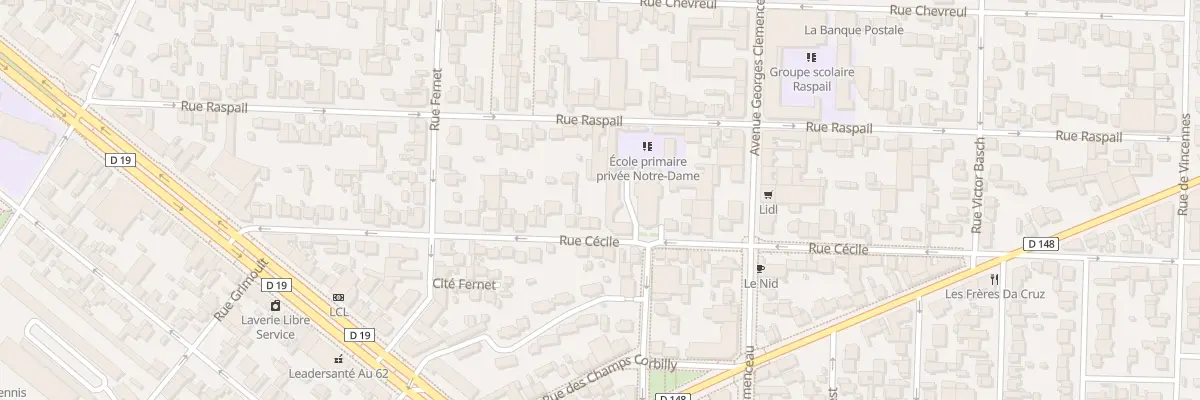 Plan du 39B Rue Cécile à Maisons-Alfort