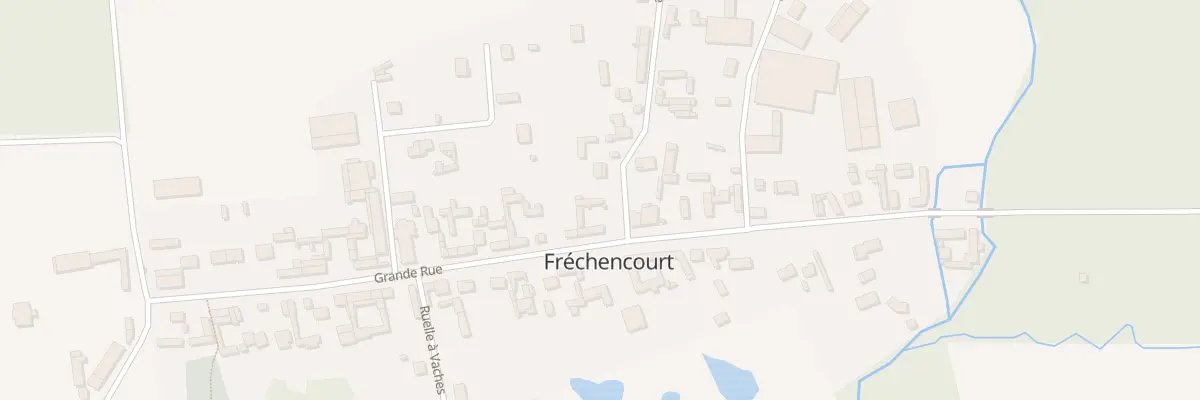 Plan du 26 Gr Grande Rue à Fréchencourt