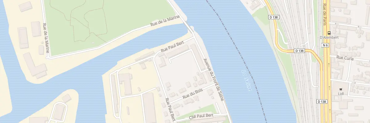 Plan du 88 Av du Front de Seine à Villeneuve-le-Roi