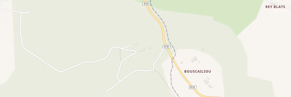 Plan du 5029 Bouscaillou à Sansac-Veinazès