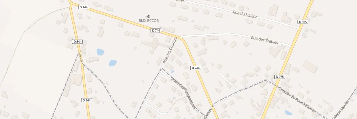 Plan du 45 Rue des Champs à Quiers-sur-Bezonde