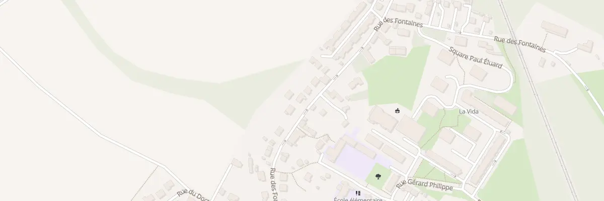 Plan du 22 Rue des Fontaines à Saint-Maximin