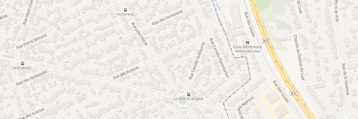 Plan du 110 Rue des Acacias à Vigneux-sur-Seine