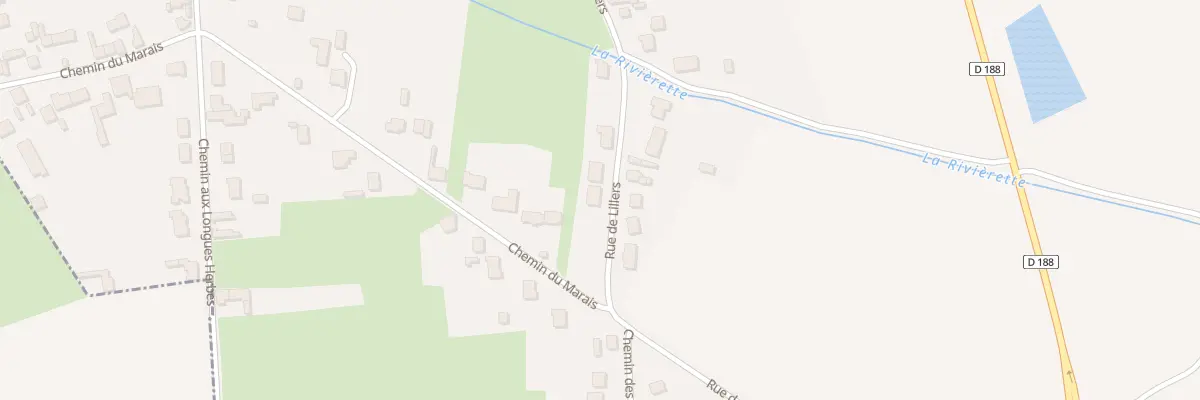 Plan du 481 Rue de Lillers à Isbergues