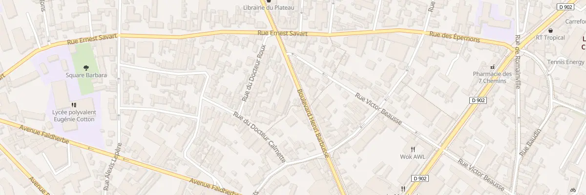 Plan du 67 Bd Henri Barbusse à Montreuil