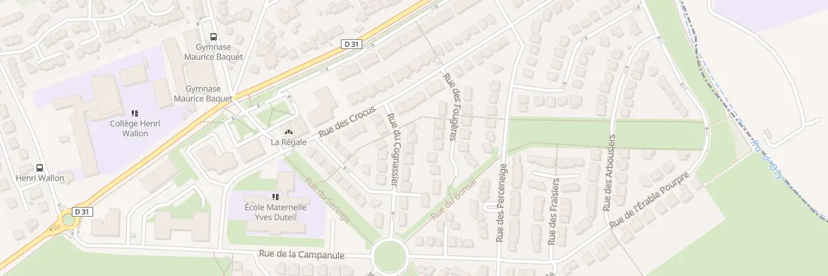 Plan du 16 Rue du Cognassier à Vigneux-sur-Seine