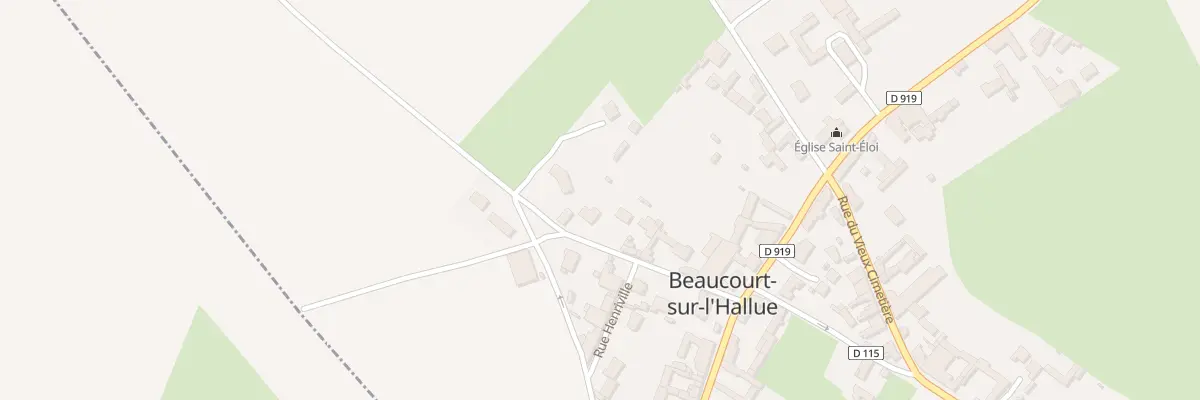 Plan du 10B Rue du Calvaire à Beaucourt-sur-l’Hallue