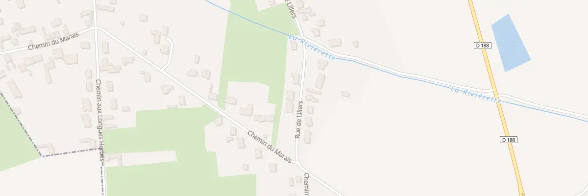 Plan du 479B Rue de Lillers à Isbergues