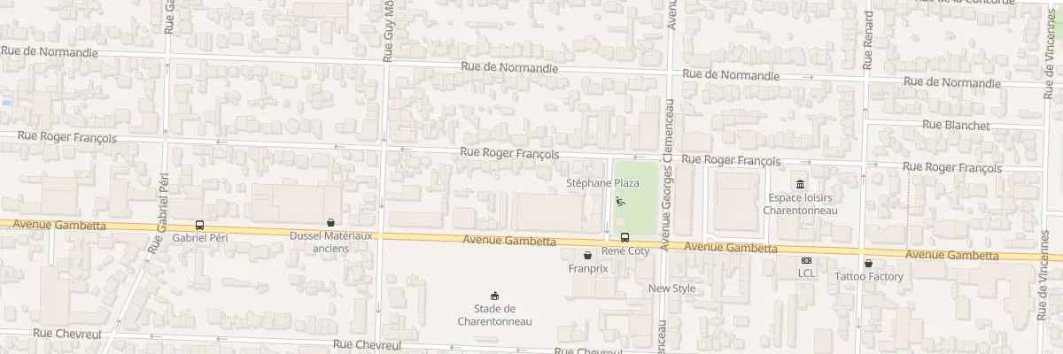 Plan du 108 Rue Roger François à Maisons-Alfort