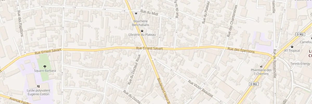 Plan du 104 Rue Ernest Savart à Montreuil