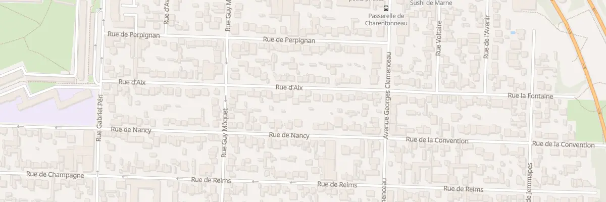 Plan du 38 Rue d’Aix à Maisons-Alfort