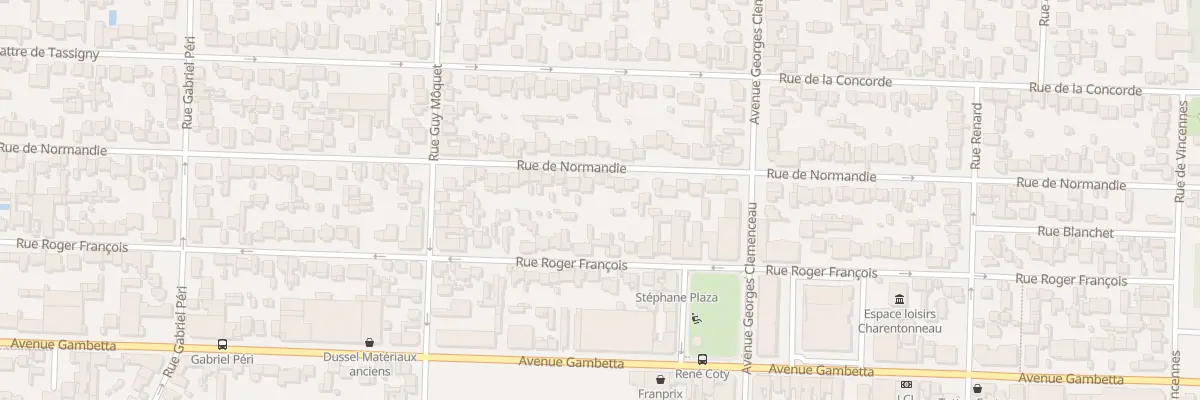 Plan du 102 Rue de Normandie à Maisons-Alfort