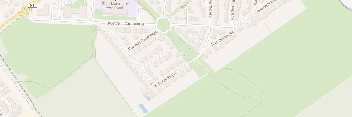 Plan du 19 Rue du Colchique à Vigneux-sur-Seine