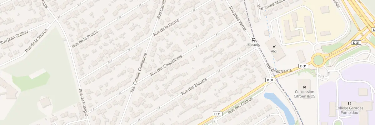 Plan du 28 Rue des Coquelicots à Vigneux-sur-Seine